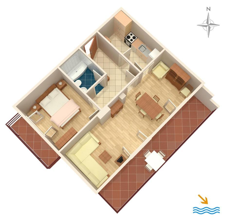 Apartments By The Sea Molunat, Dubrovnik - 8550 Exterior foto